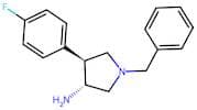 rel-(3R,4S)-4-(4-Fluorophenyl)-1-(phenylmethyl)-3-pyrrolidinamine