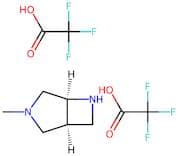 (1S,5S)-3-methyl-3,6-diazabicyclo[3.2.0]heptane bis(2,2,2-trifluoroacetate)