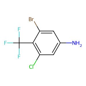 3-Bromo-5-chloro-4-(trifluoromethyl)aniline