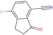 7-Fluoro-3-oxo-2,3-dihydro-1h-indene-4-carbonitrile