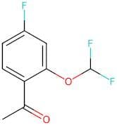 1-(2-(Difluoromethoxy)-4-fluorophenyl)ethan-1-one
