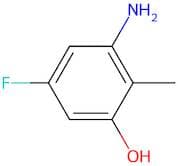 3-Amino-5-fluoro-2-methylphenol