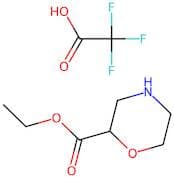 Ethyl morpholine-2-carboxylate 2,2,2-trifluoroacetate