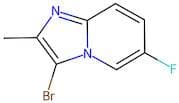 3-Bromo-6-fluoro-2-methylimidazo[1,2-a]pyridine