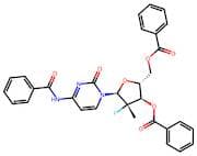 (2R,3R,4R,5S)-5-(4-benzamido-2-oxopyrimidin-1(2H)-yl)-2-((benzoyloxy)methyl)-4-fluoro-4-methyltetr…