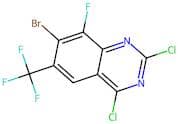 7-Bromo-2,4-dichloro-8-fluoro-6-(trifluoromethyl)quinazoline