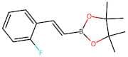 2-(2-Fluorostyryl)-4,4,5,5-tetramethyl-1,3,2-dioxaborolane