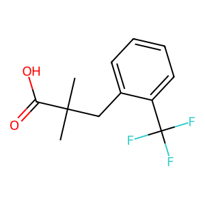 2,2-Dimethyl-3-(2-(trifluoromethyl)phenyl)propanoic acid