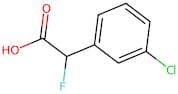 2-(3-Chlorophenyl)-2-fluoroacetic acid