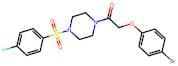 2-(4-Bromophenoxy)-1-(4-((4-fluorophenyl)sulfonyl)piperazin-1-yl)ethanone