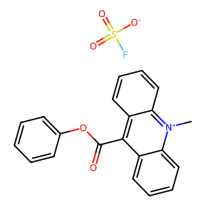 10-Methyl-9-(phenoxycarbonyl)acridinium (fluorosulfonate)