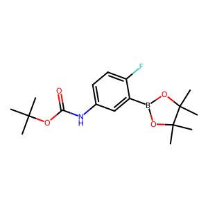 tert-Butyl (4-fluoro-3-(4,4,5,5-tetramethyl-1,3,2-dioxaborolan-2-yl)phenyl)carbamate