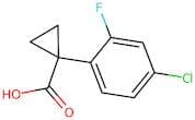 1-(4-Chloro-2-fluorophenyl)cyclopropane-1-carboxylic acid