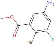Methyl 5-amino-2-bromo-3-fluorobenzoate