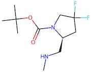 tert-Butyl (2S)-4,4-difluoro-2-[(methylamino)methyl]pyrrolidine-1-carboxylate
