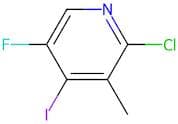 2-Chloro-5-fluoro-4-iodo-3-methylpyridine