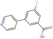 3-Fluoro-5-(4-pyridinyl)benzoic acid