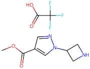 Methyl 1-(azetidin-3-yl)-1H-pyrazole-4-carboxylate (trifluoroacetate)