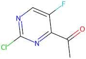 1-(2-Chloro-5-fluoropyrimidin-4-yl)ethan-1-one