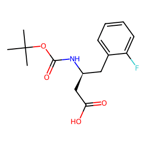 (S)-3-((tert-Butoxycarbonyl)amino)-4-(2-fluorophenyl)butanoic acid