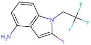 2-Iodo-1-(2,2,2-trifluoroethyl)-1H-indol-4-amine