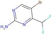 5-Bromo-4-(difluoromethyl)pyrimidin-2-amine