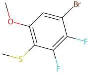 (4-Bromo-2,3-difluoro-6-methoxyphenyl)(methyl)sulfane