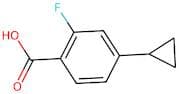 4-cyclopropyl-2-fluorobenzoic acid