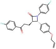 (3R,4S)-4-(4-(allyloxy)phenyl)-1-(4-fluorophenyl)-3-(3-(4-fluorophenyl)-3-oxopropyl)azetidin-2-one