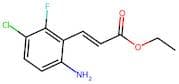Ethyl (E)-3-(6-amino-3-chloro-2-fluorophenyl)acrylate