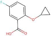 2-Cyclopropoxy-5-fluorobenzoic acid