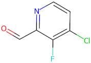 4-Chloro-3-fluoropicolinaldehyde