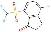 7-((Difluoromethyl)sulfonyl)-4-fluoro-2,3-dihydro-1H-inden-1-one