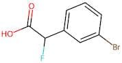 2-(3-Bromophenyl)-2-fluoroacetic acid