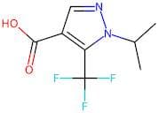 1-Isopropyl-5-(trifluoromethyl)-1H-pyrazole-4-carboxylic acid
