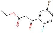 Ethyl 3-(5-bromo-2-fluorophenyl)-3-oxopropanoate