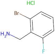 (2-Bromo-6-fluorophenyl)methanamine;hydrochloride