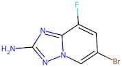 6-Bromo-8-fluoro-[1,2,4]triazolo[1,5-a]pyridin-2-amine