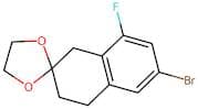 6-Bromo-8-fluoro-3,4-dihydro-1H-spiro[naphthalene-2,2'-[1,3]dioxolane]