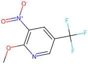 2-Methoxy-3-nitro-5-(trifluoromethyl)pyridine