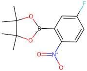 2-(5-Fluoro-2-nitrophenyl)-4,4,5,5-tetramethyl-1,3,2-dioxaborolane