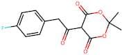 5-(2-(4-Fluorophenyl)acetyl)-2,2-dimethyl-1,3-dioxane-4,6-dione