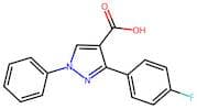 3-(4-Fluorophenyl)-1-phenyl-1H-pyrazole-4-carboxylic acid