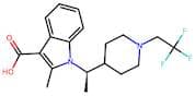 (R)-2-Methyl-1-(1-(1-(2,2,2-trifluoroethyl)piperidin-4-yl)ethyl)-1H-indole-3-carboxylic acid