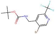 tert-Butyl ((5-bromo-2-(trifluoromethyl)pyridin-4-yl)methyl)carbamate