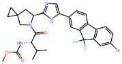 Methyl ((S)-1-((S)-6-(5-(7-bromo-9,9-difluoro-9H-fluoren-2-yl)-1H-imidazol-2-yl)-5-azaspiro[2.4]he…