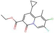 Ethyl 8-chloro-1-cyclopropyl-7-fluoro-9-methyl-4-oxo-4H-quinolizine-3-carboxylate