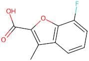 7-Fluoro-3-methyl-1-benzofuran-2-carboxylic acid