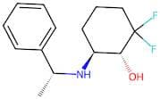 (1R,6S)-2,2-Difluoro-6-(((R)-1-phenylethyl)amino)cyclohexanol
