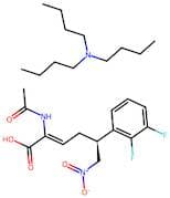 Tributylamine (S,Z)-2-acetamido-5-(2,3-difluorophenyl)-6-nitrohex-2-enoate